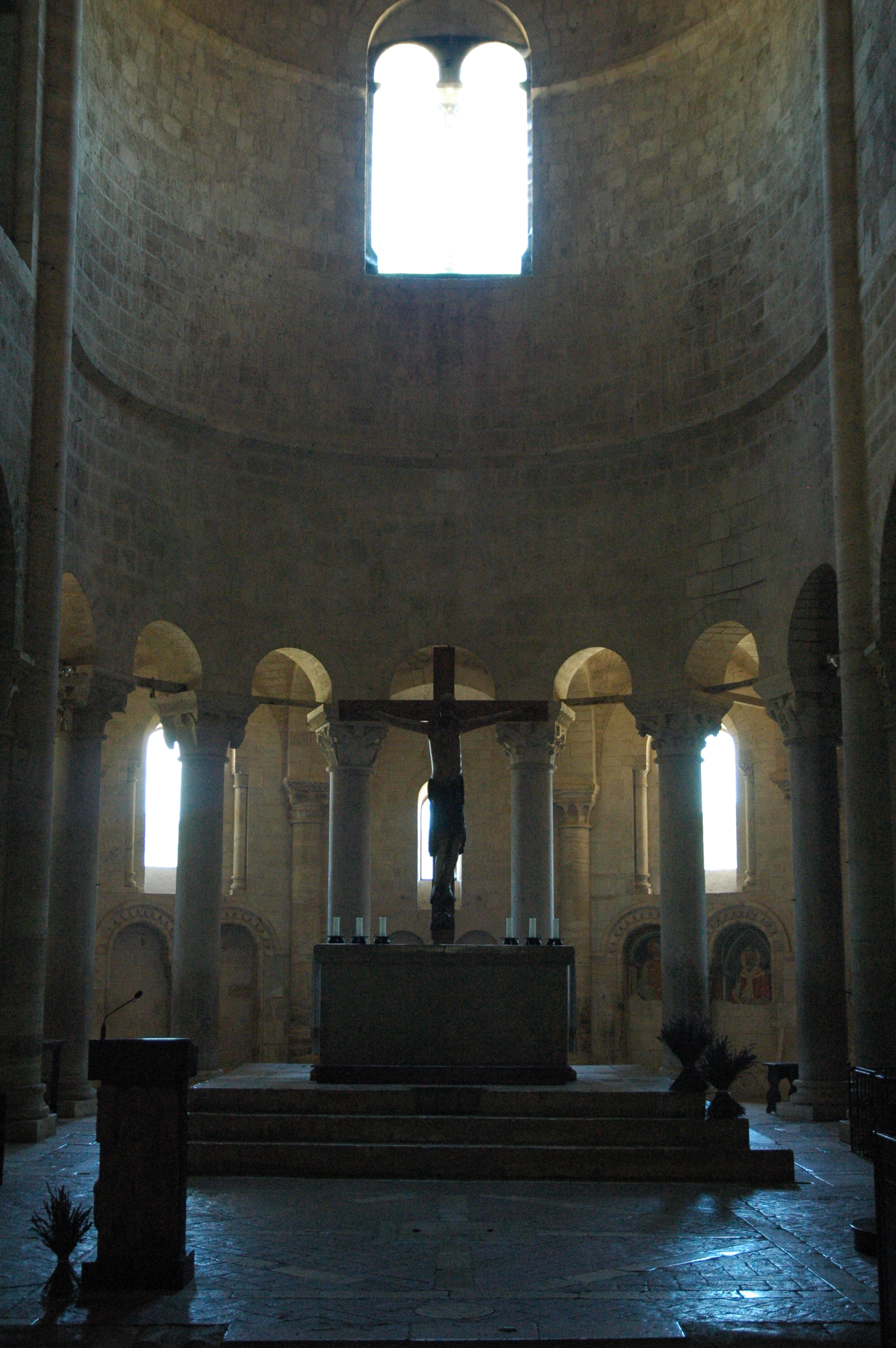 Abside dell’Abbazia di Sant’Antimo a Montalcino